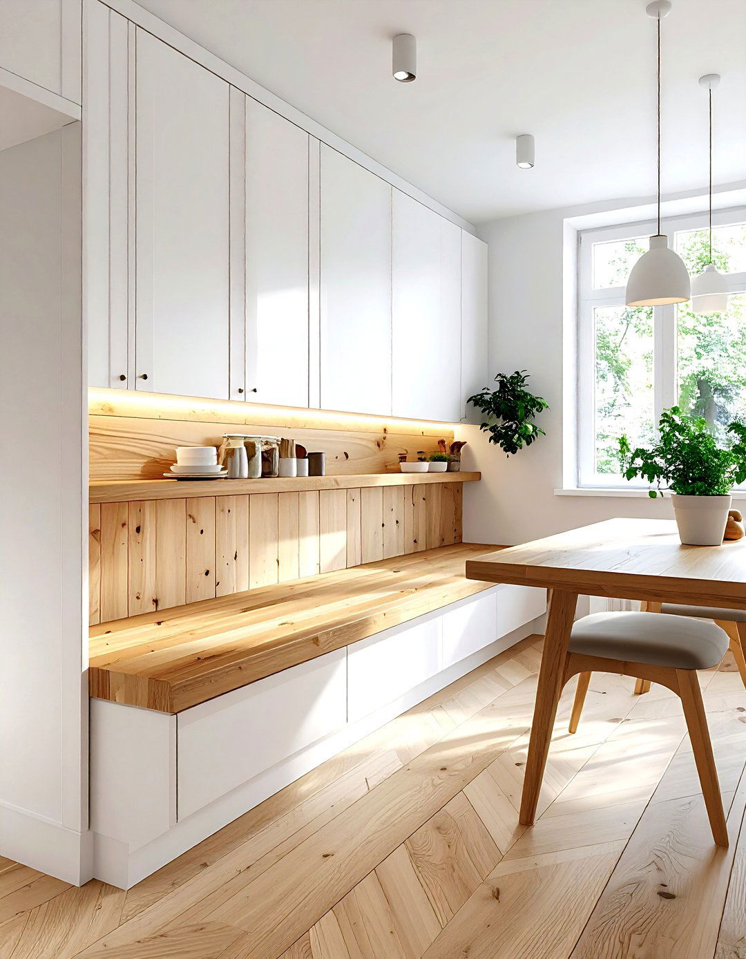 Built In Wall Bench - 30 kitchen seating arrangements ideas