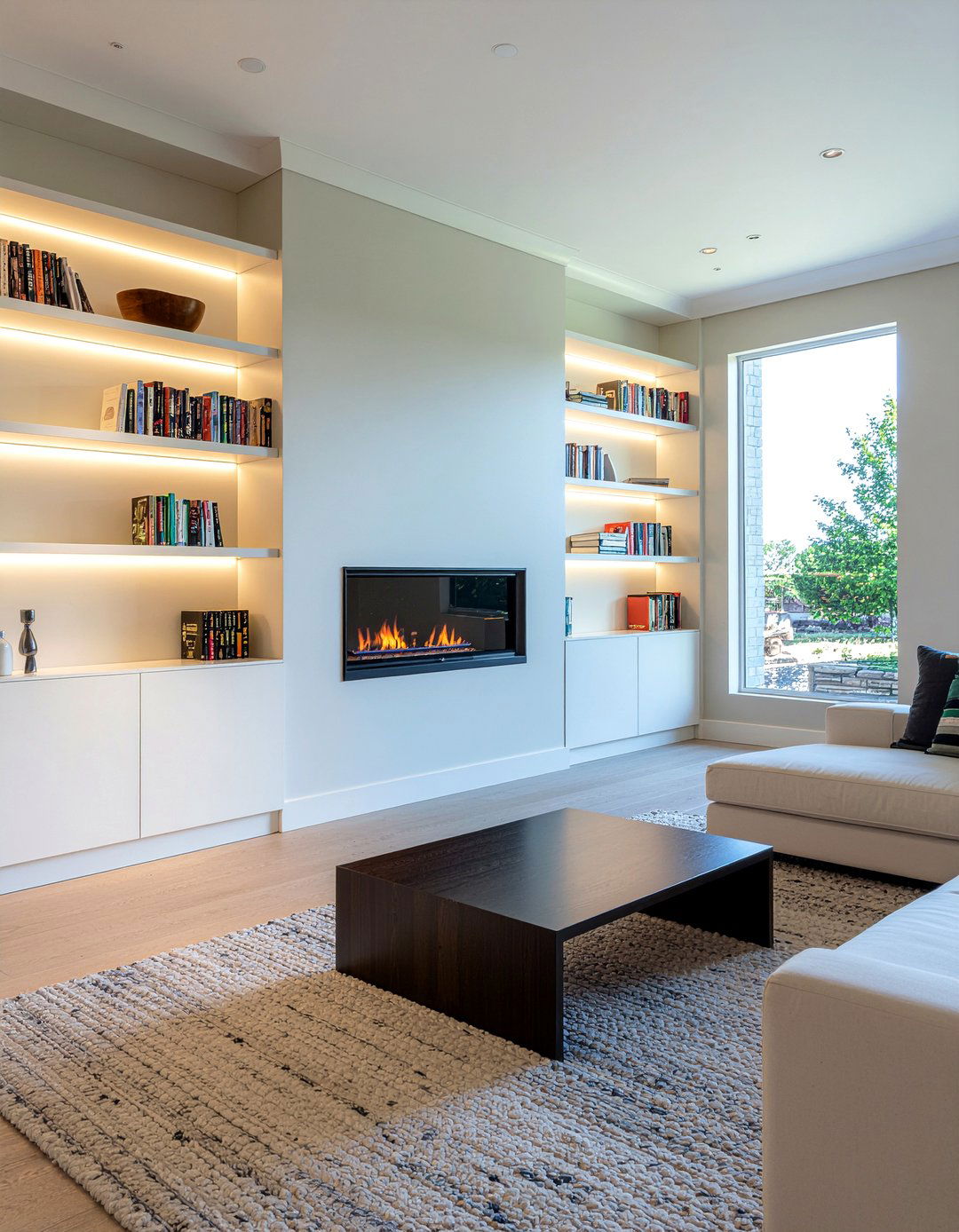 Built In Wall Unit - 30 living room display cabinet ideas