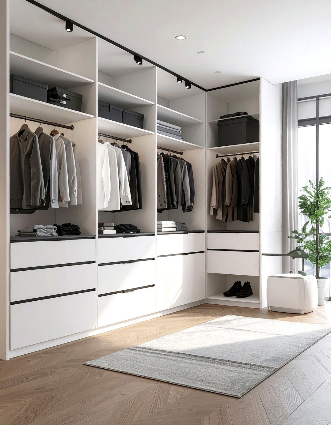 Built In Wardrobe Systems - 30 bedroom clever storage ideas