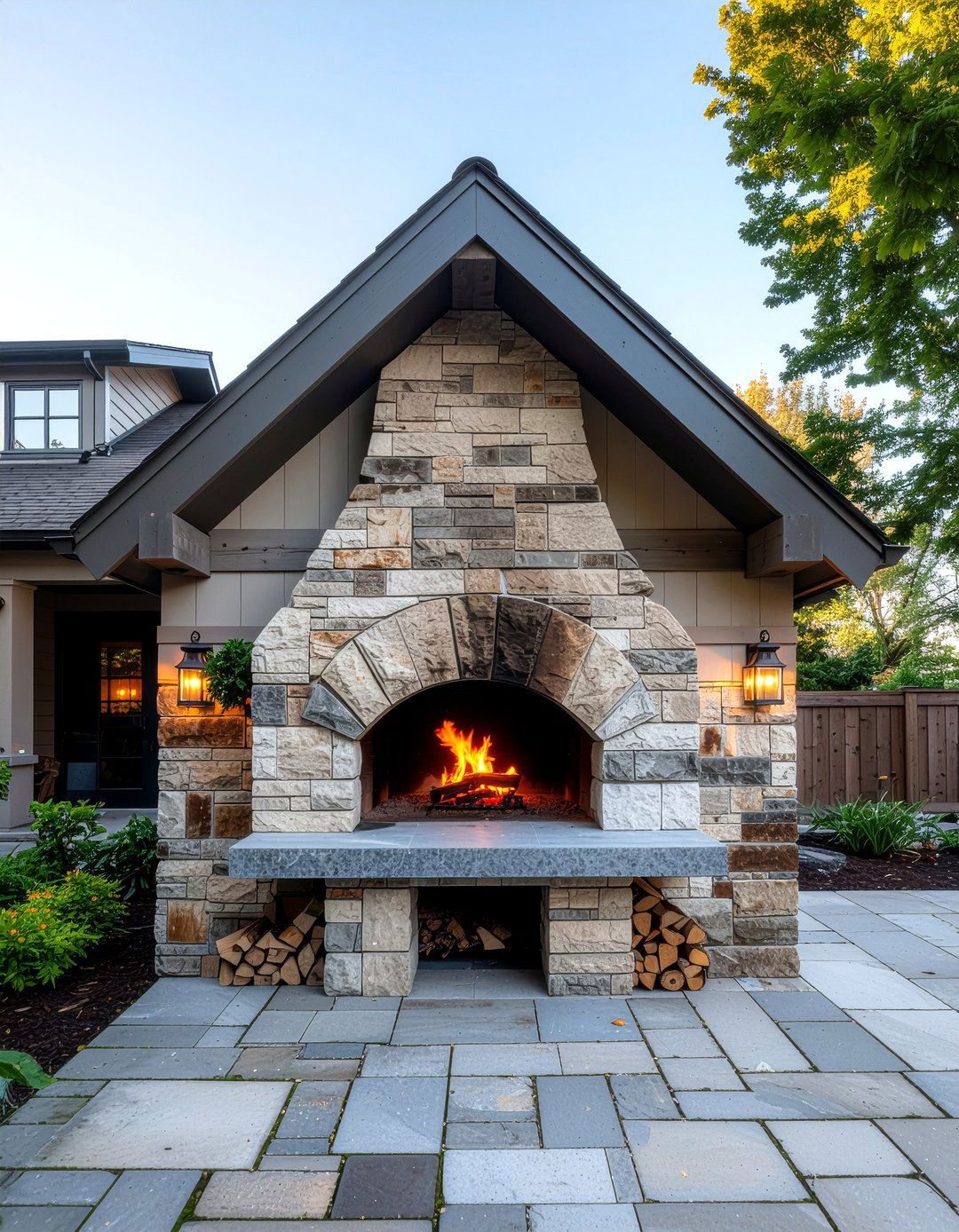 Built In Wood Fired Pizza Oven - 30 outdoor kitchen pizza oven ideas