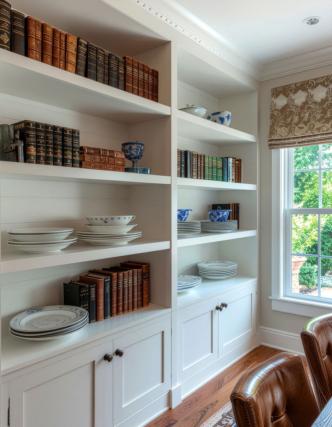 Built in alcoves - 30 Georgian dining room ideas