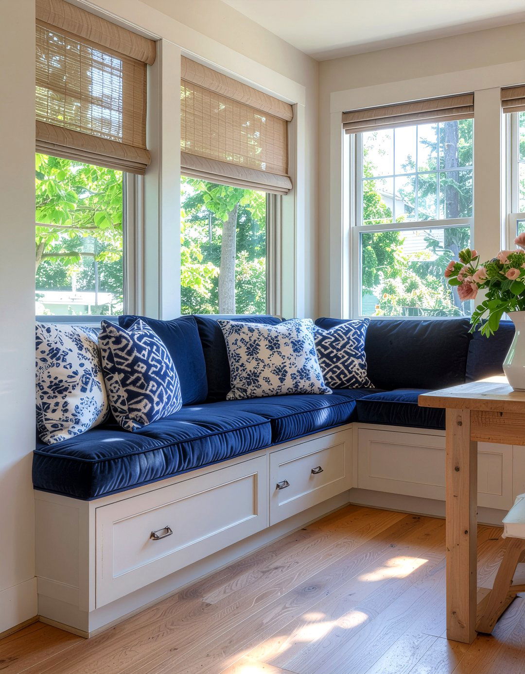 Built in banquet seating storage - 30 dining room game room combo ideas