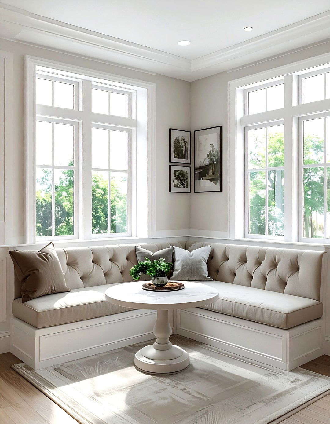 Built in banquette - 30 kitchen goals ideas