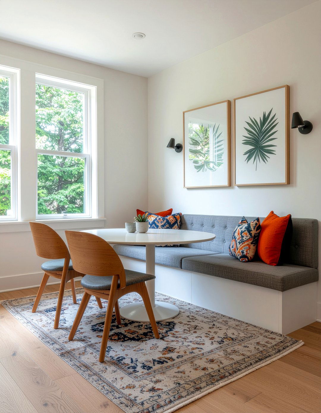 Built in banquette seating - 30 contemporary dining room ideas