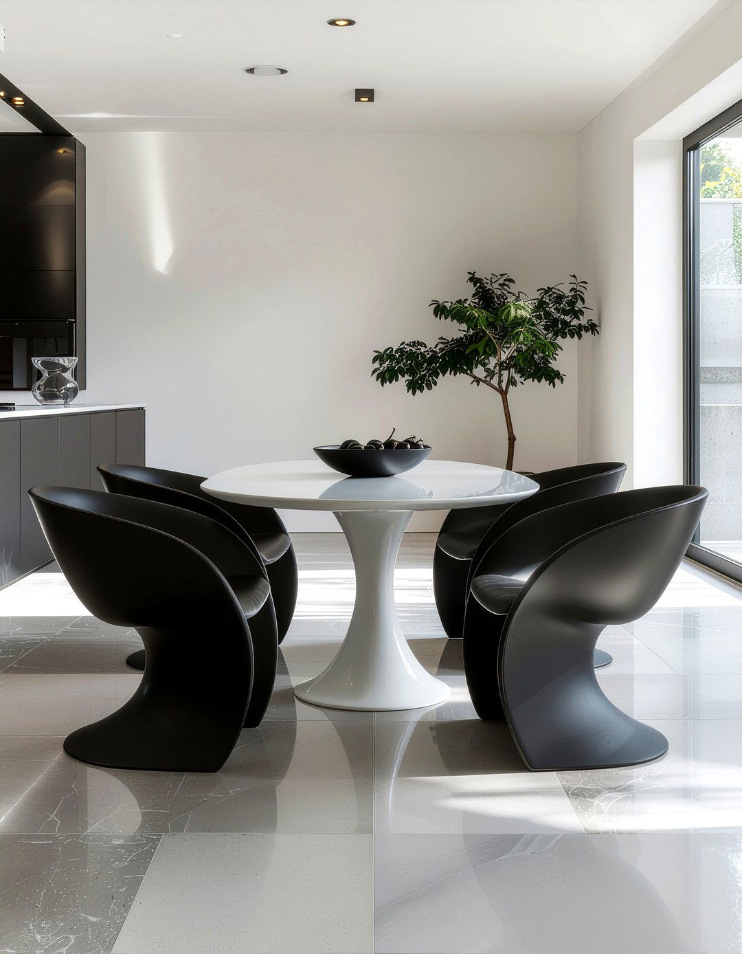 Built in banquette seating - 30 high-design dining room ideas