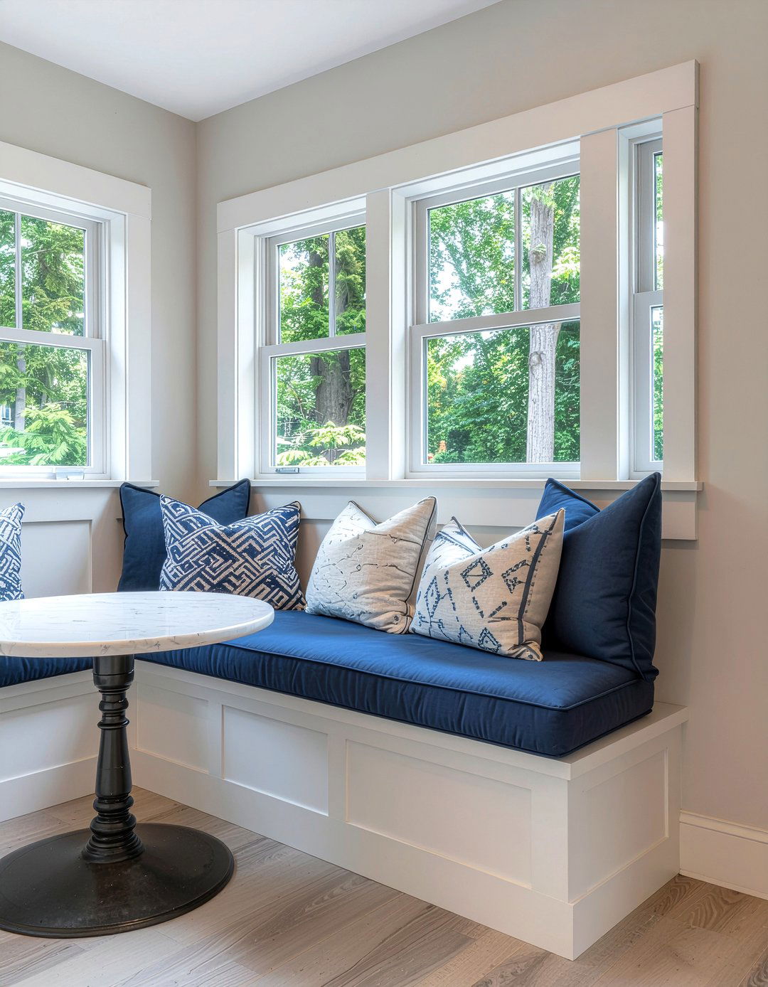 Built in banquette seating - 30 practical dining room ideas