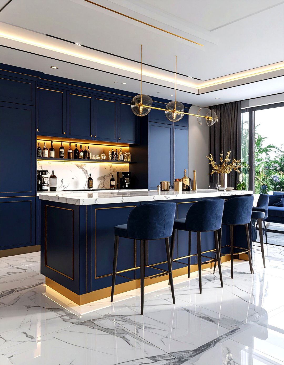 Built in bar cabinet - 30 dining room bar cabinet ideas