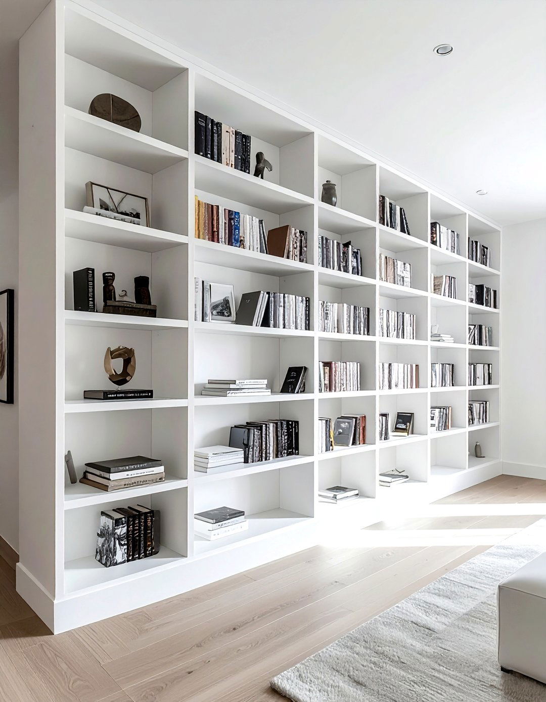 Built in bookshelf - 30 modern clean decor ideas