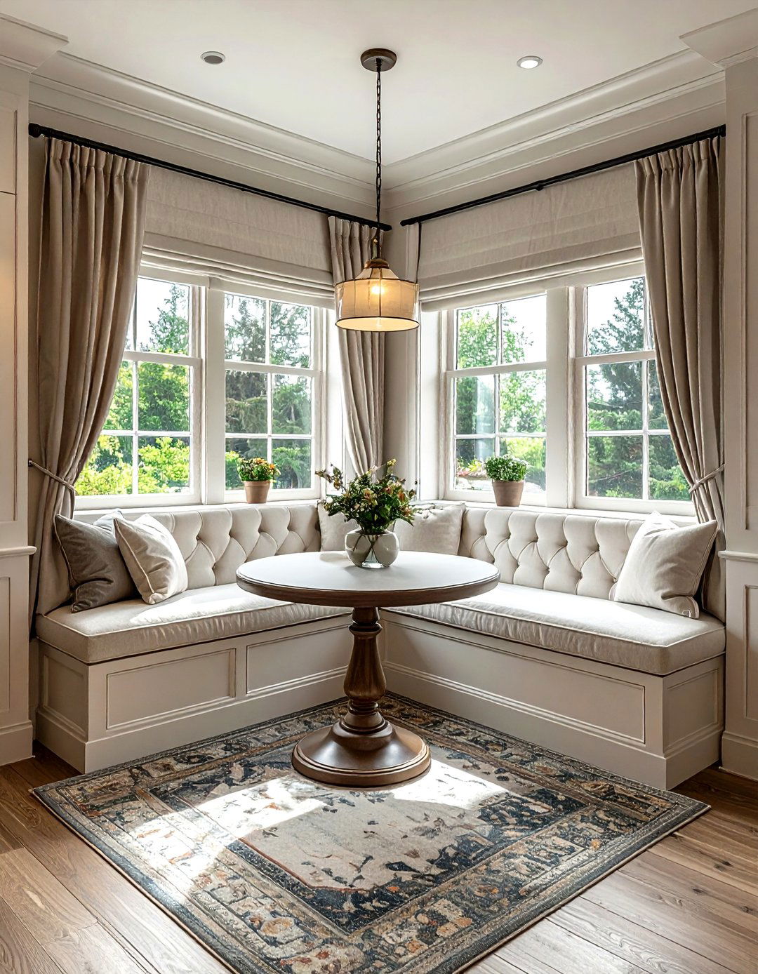 Built in breakfast nook - 30 new traditional decor ideas