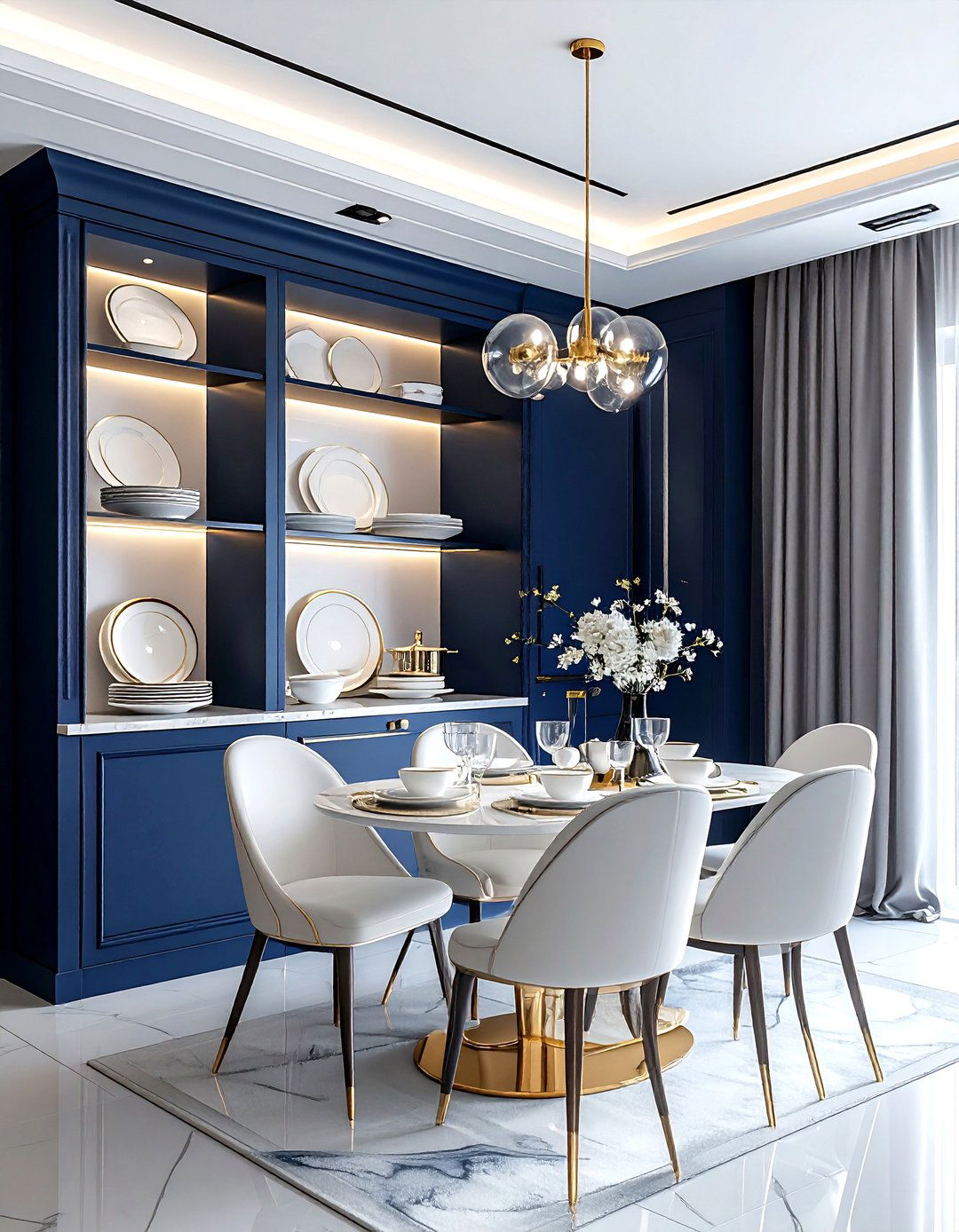 Built in cabinet for fine china - 30 heirloom display ideas