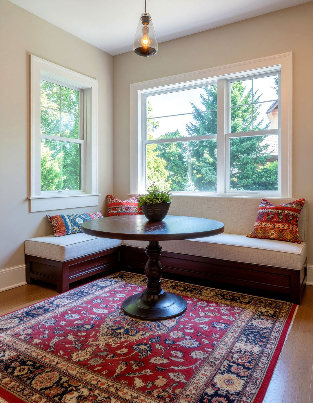 Built in dining banquet - 30 durable dining room ideas