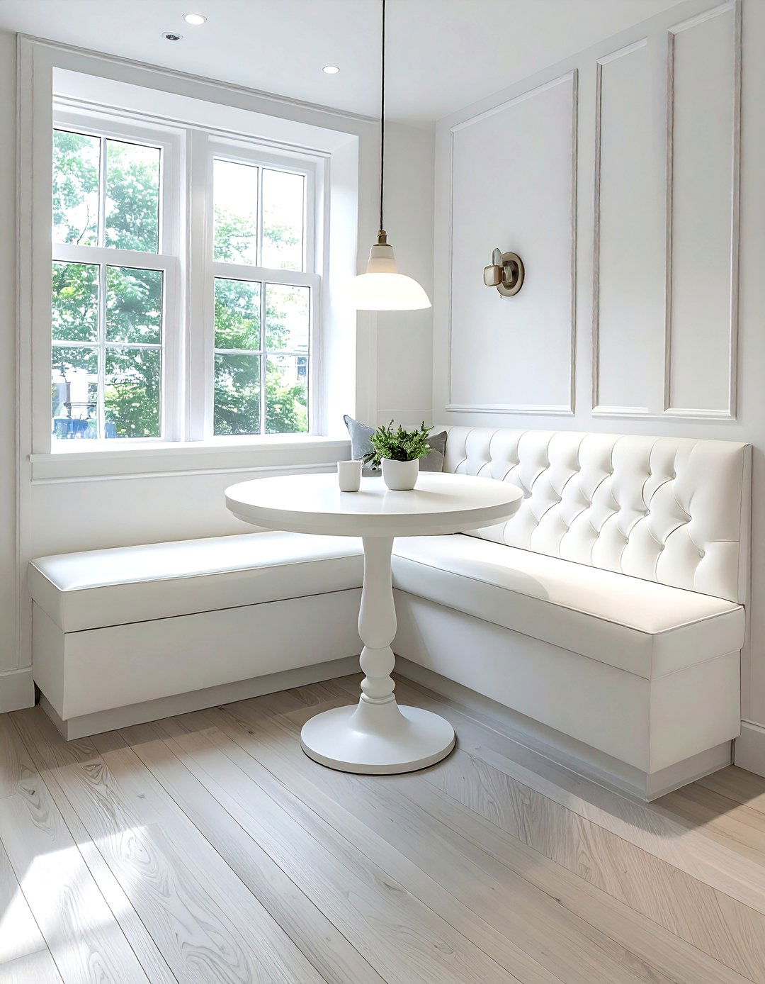 Built in dining banquette - 30 Park Avenue dining room ideas