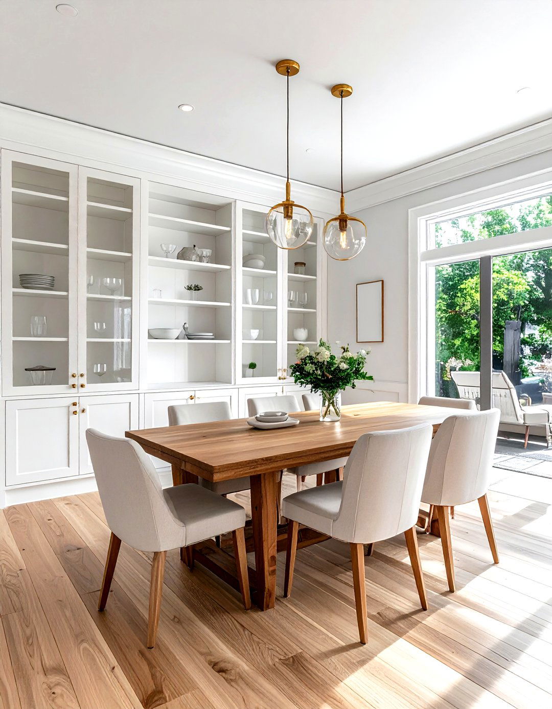 Built in dining room cabinets - 30 dining room overhead storage ideas