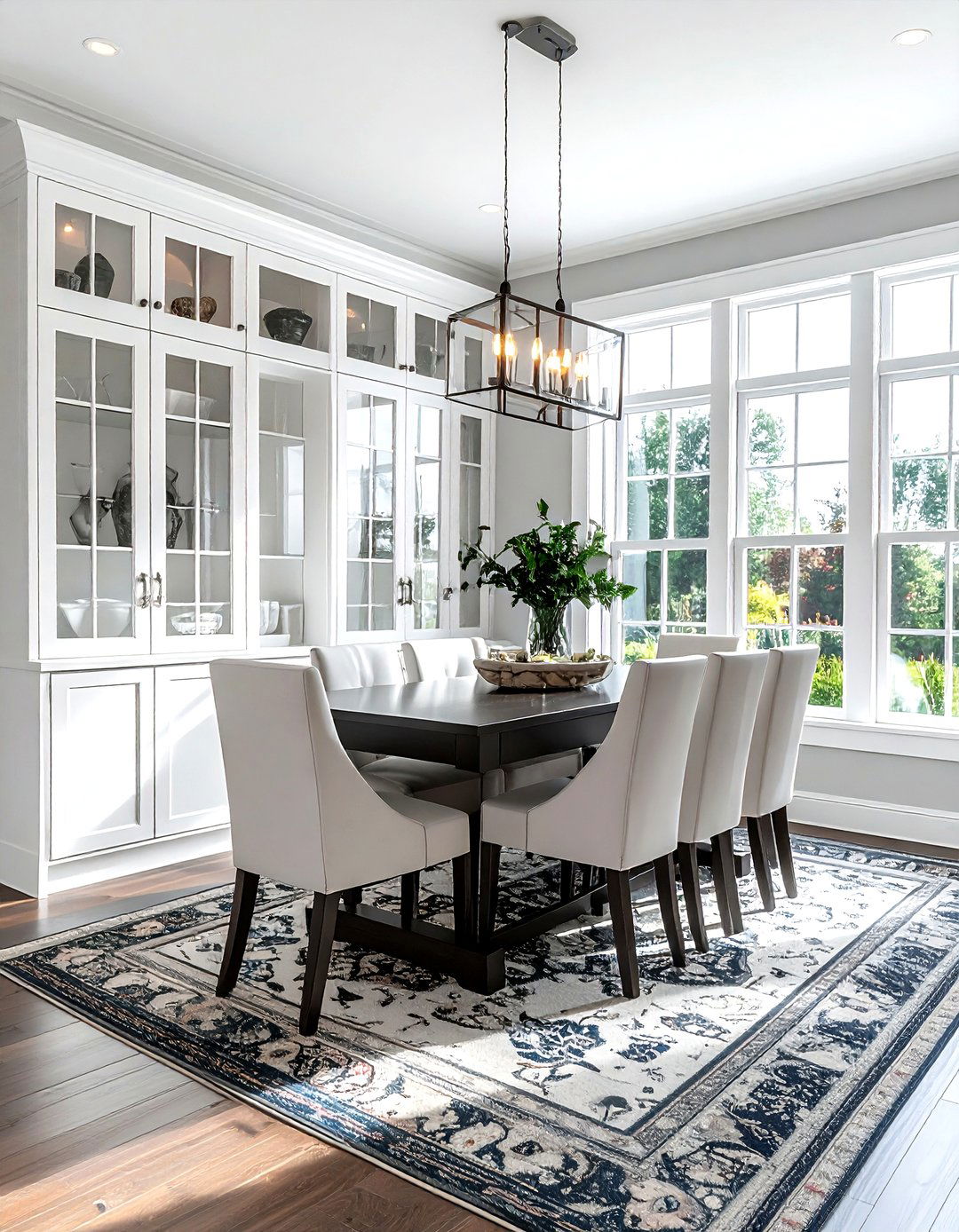 Built in dining room cabinets - 30 new traditional dining room ideas