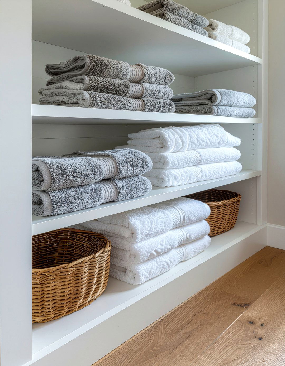 Built in linen closet - 30 bathroom built-in ideas