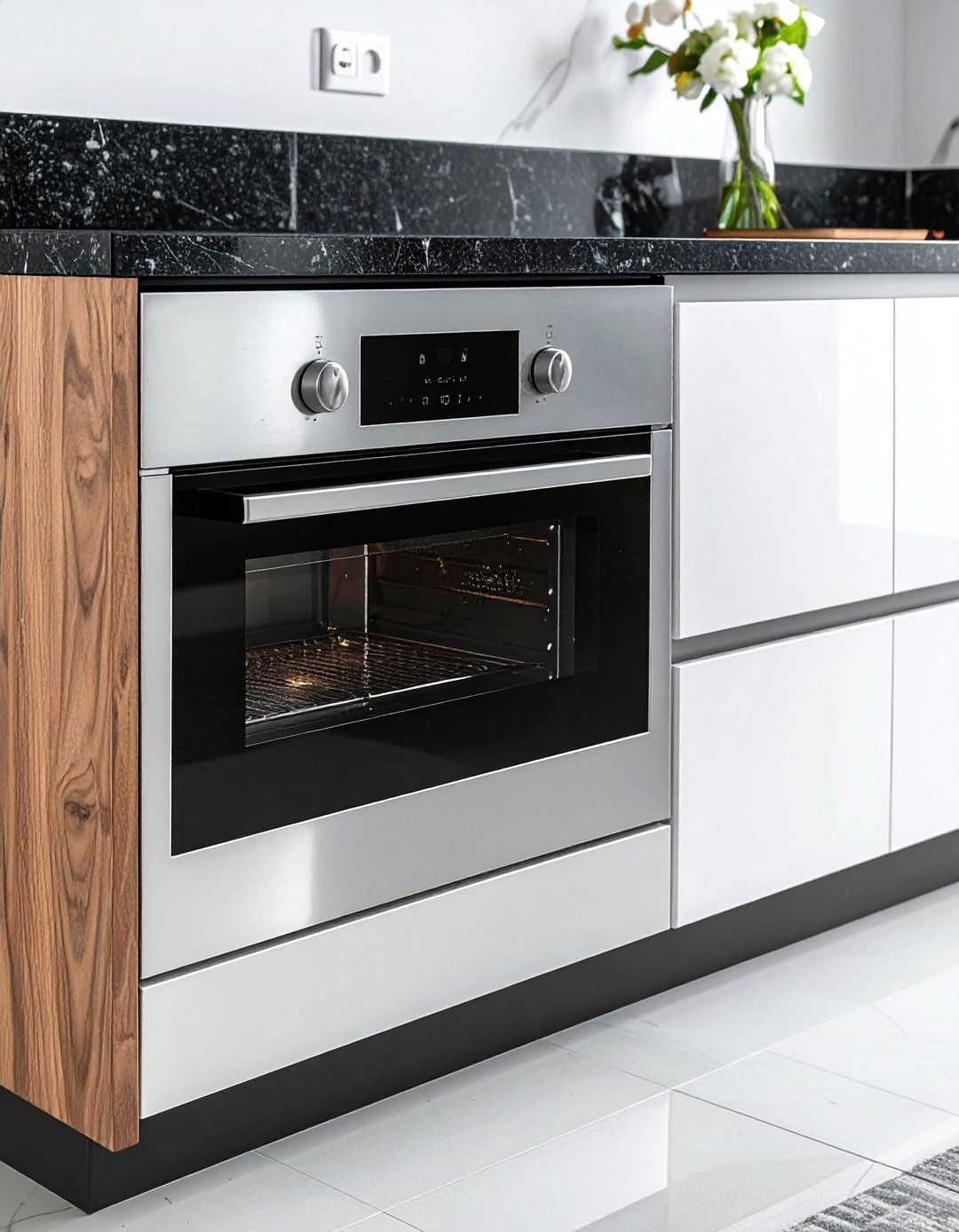 Built in microwave - 30 entertaining kitchen ideas