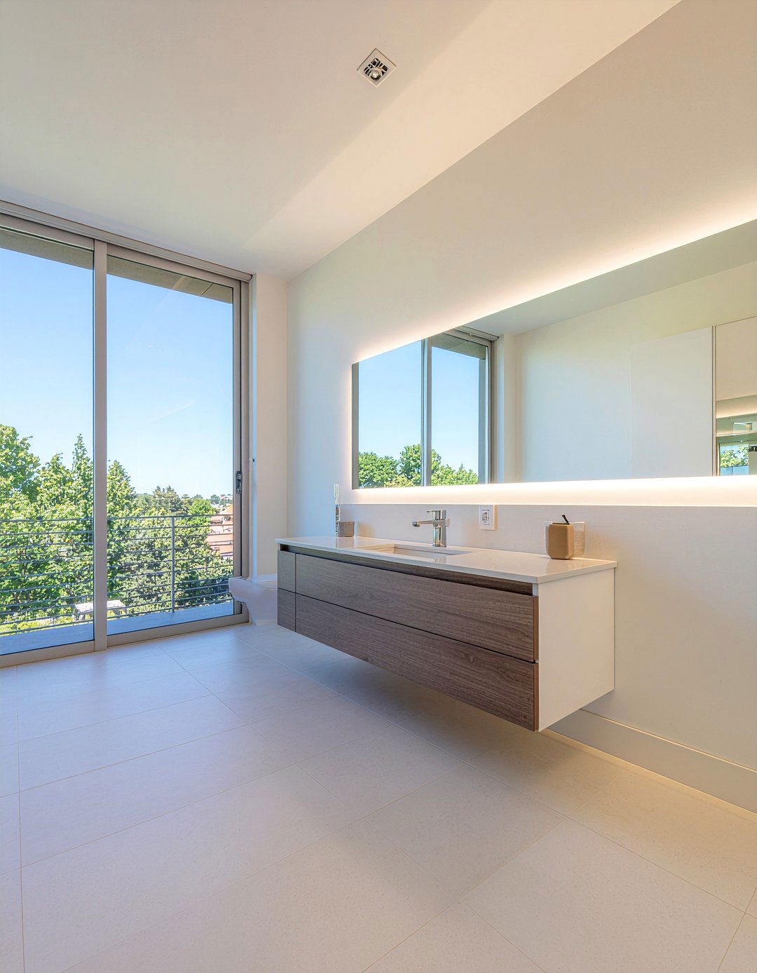 Built in mirror TV - 30 bathroom mirror TV ideas