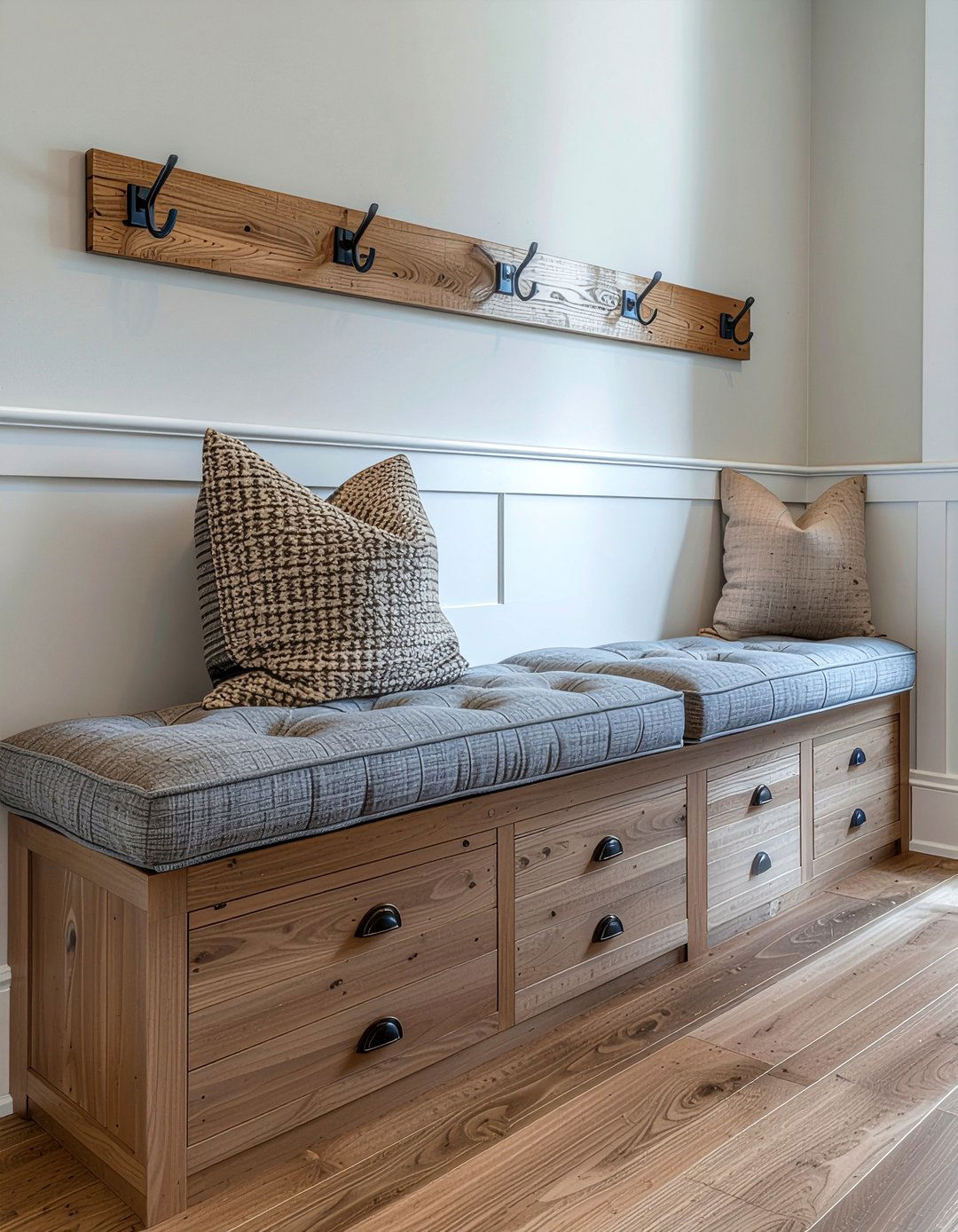 Built in mudroom bench - 30 everyday decor ideas