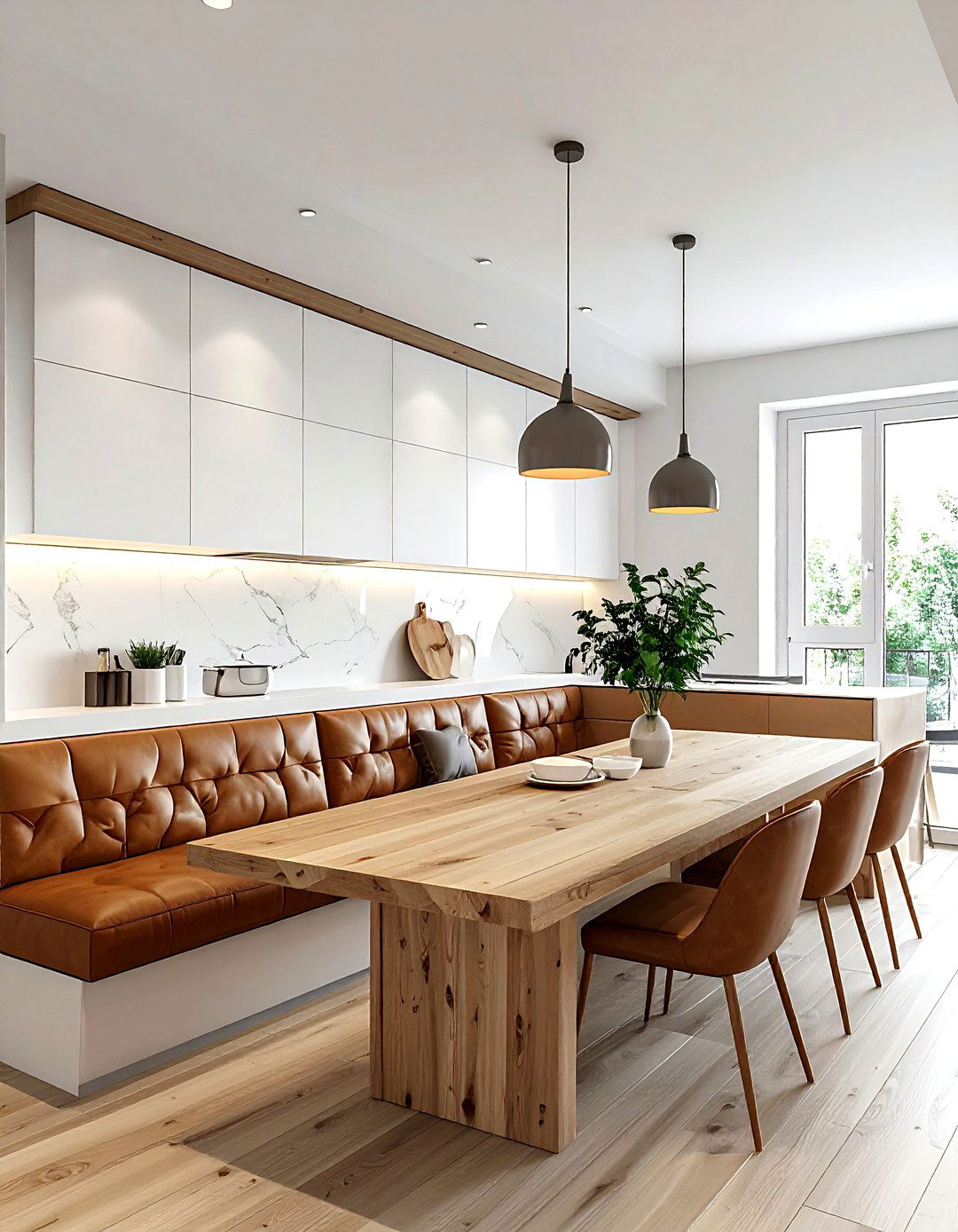 Built in seating - 30 forever kitchen ideas