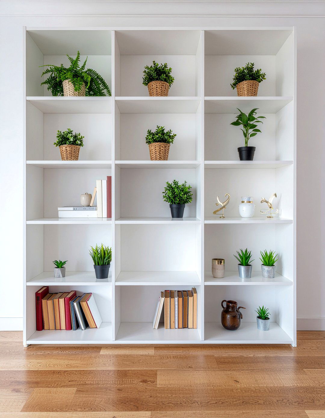 Built in shelving - 30 Norwegian living room ideas