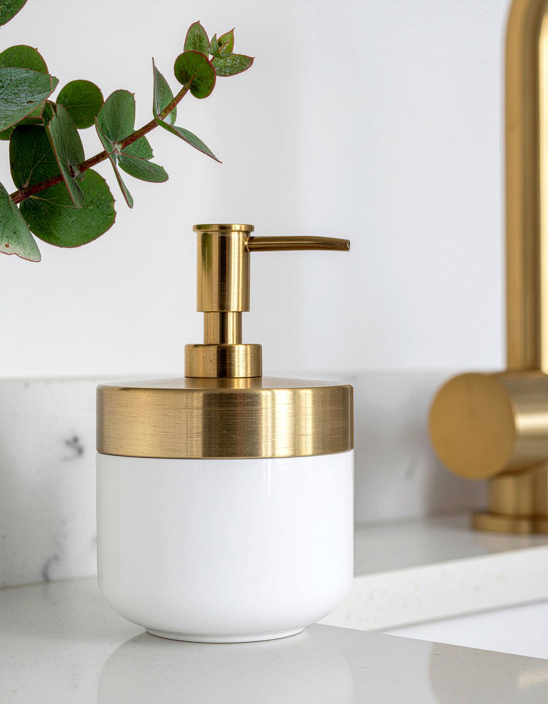 Built in soap dispenser - 30 inexpensive kitchen update ideas