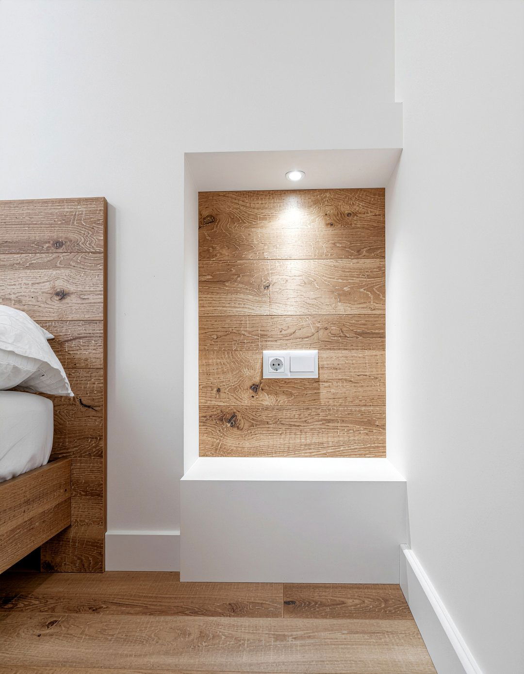 Built in wall charging niche - 30 bedroom charging stations