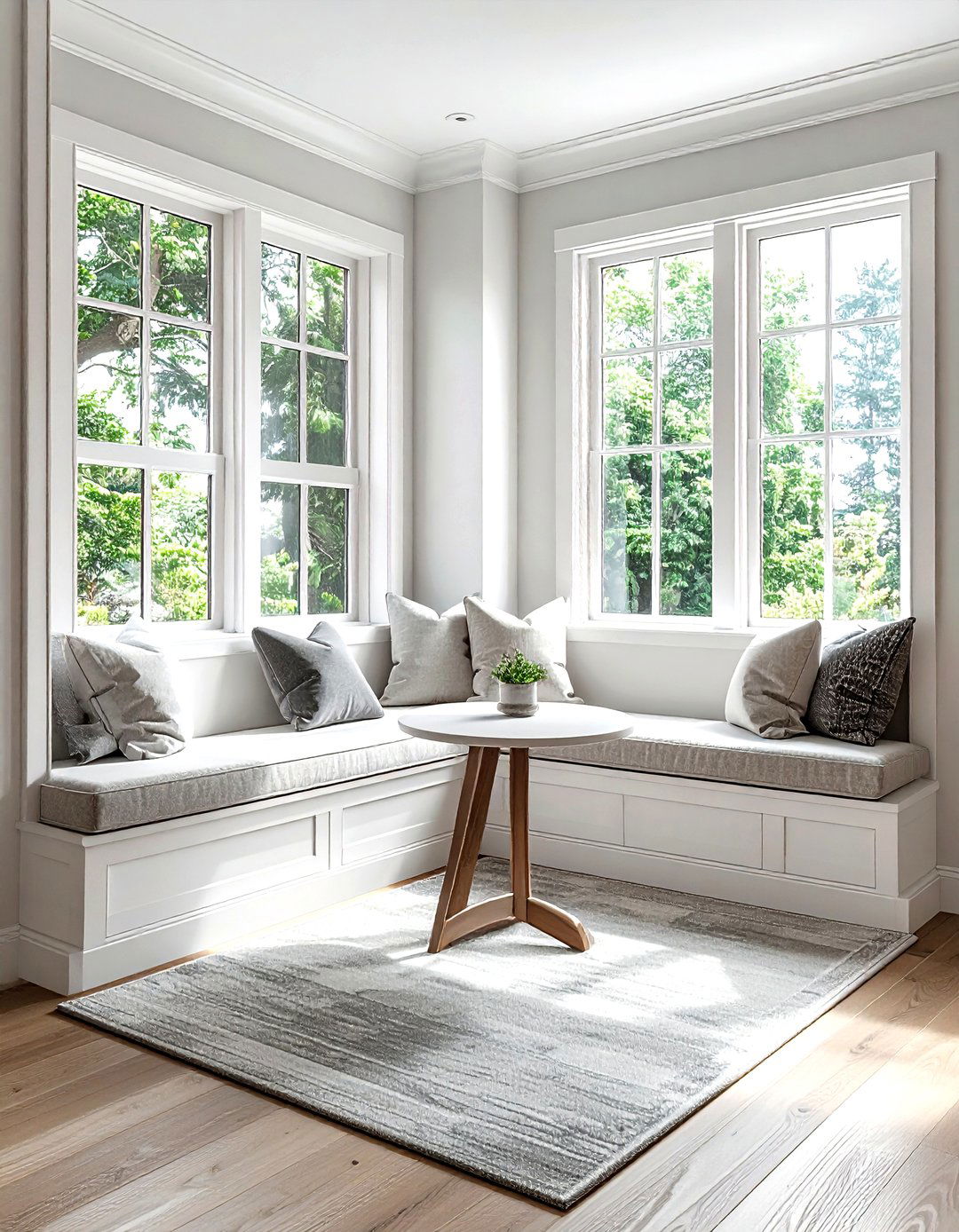 Built in window seat - 30 golden hour dining room ideas