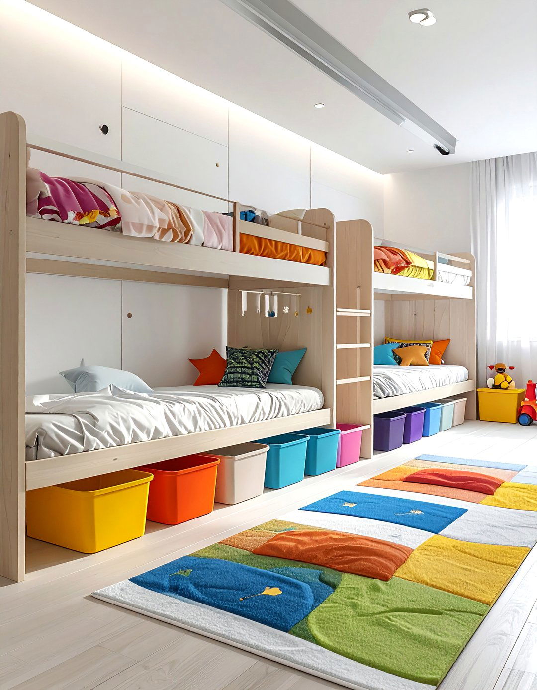Bunk bed placement for kids - 30 bedroom furniture placement