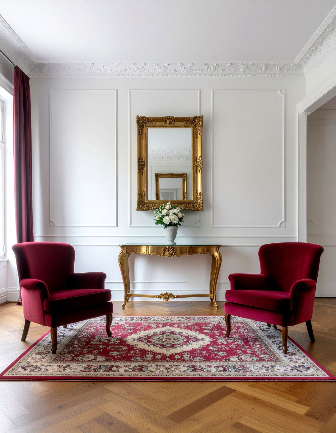 Burgundy And Gold Living Room - 30 burgundy living room ideas
