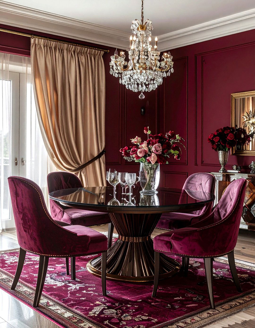 30 Burgundy Dining Room Color Schemes for a Sophisticated Look