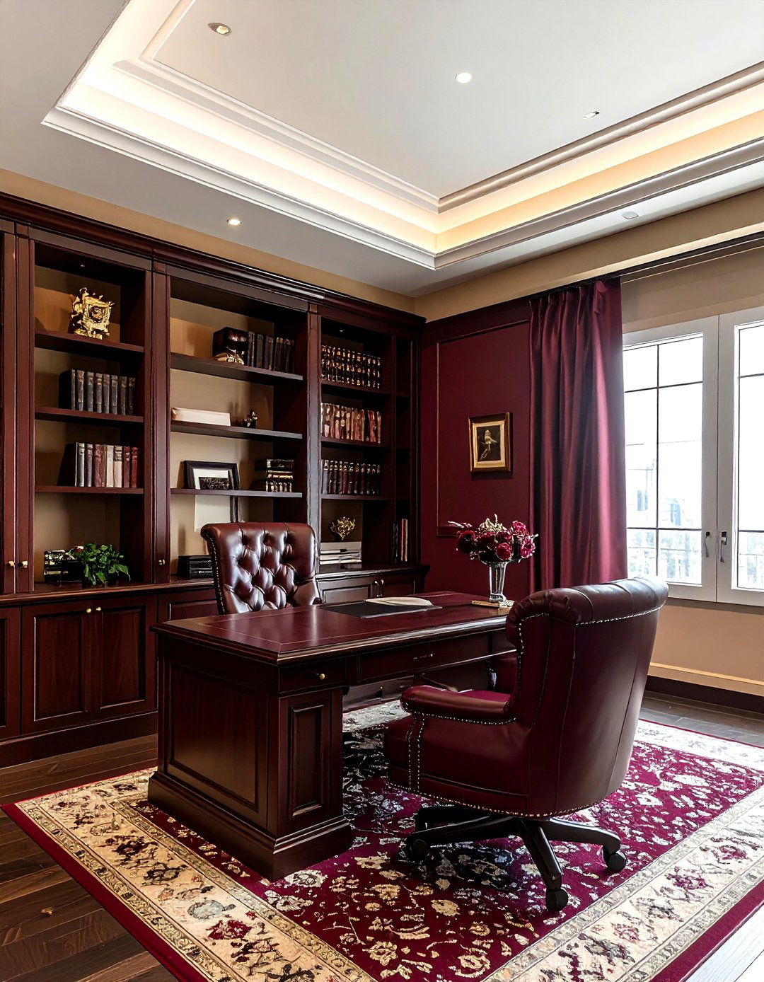 Burgundy and tan - 30 color scheme ideas