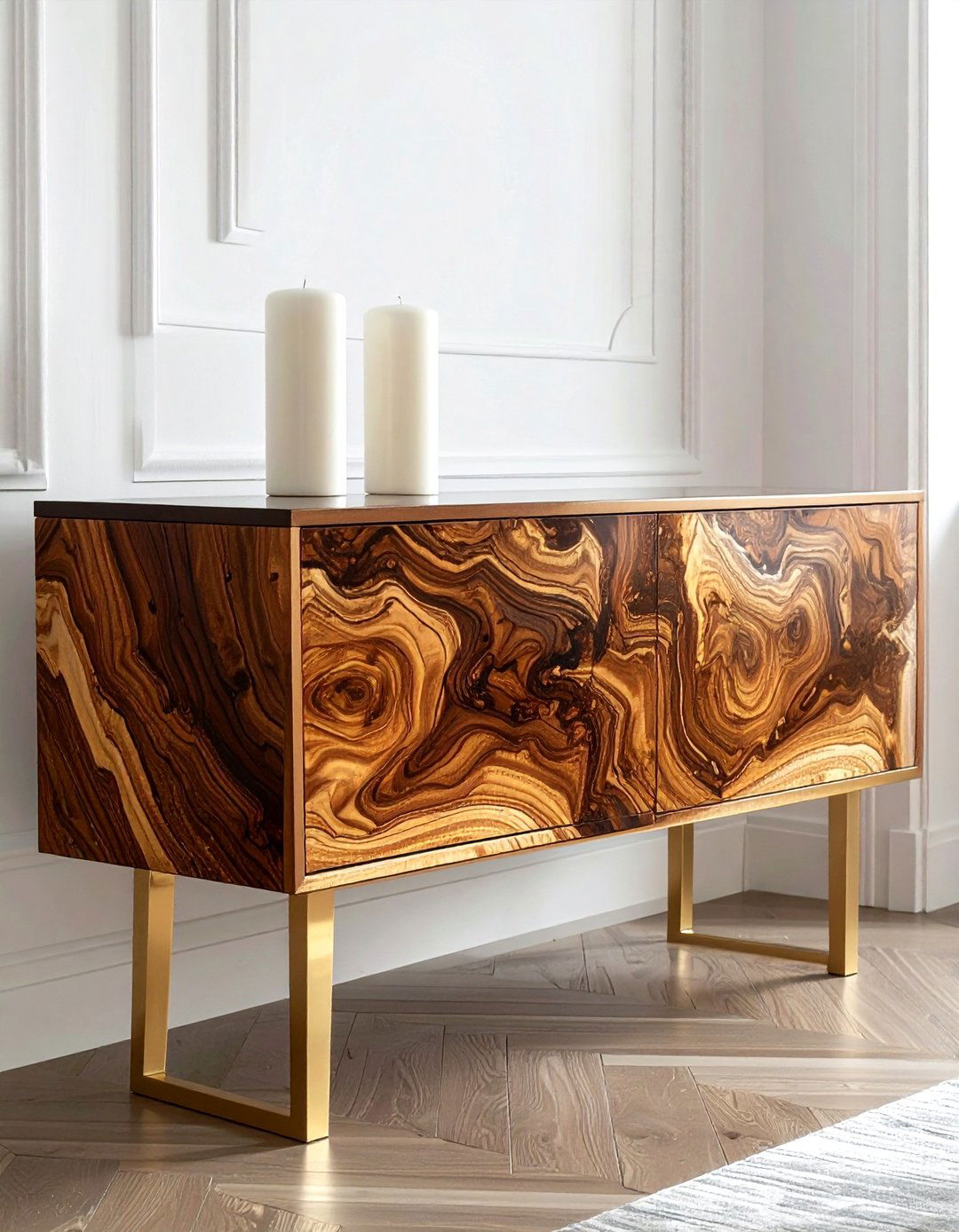 Burl Wood Sideboard - 30 dining room sideboard ideas