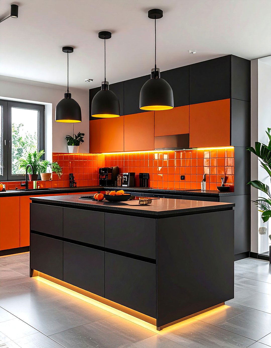 Burnt Orange And Black Kitchen - 30 burnt orange kitchen ideas