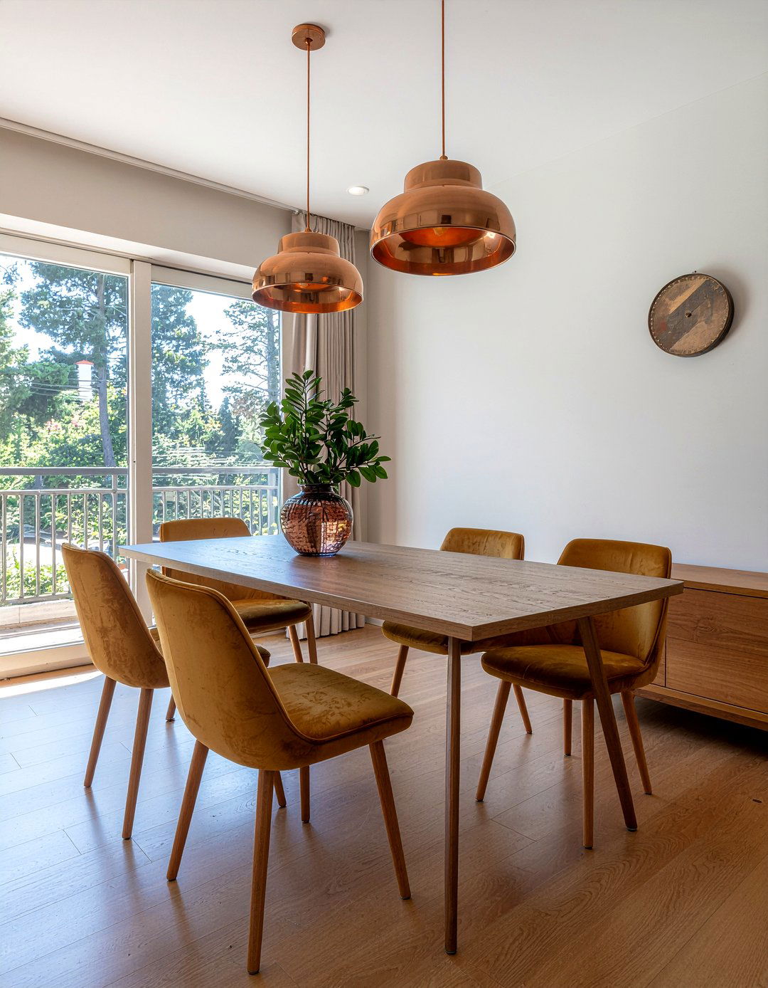 Burnt Orange And Copper - 30 burnt orange dining room ideas