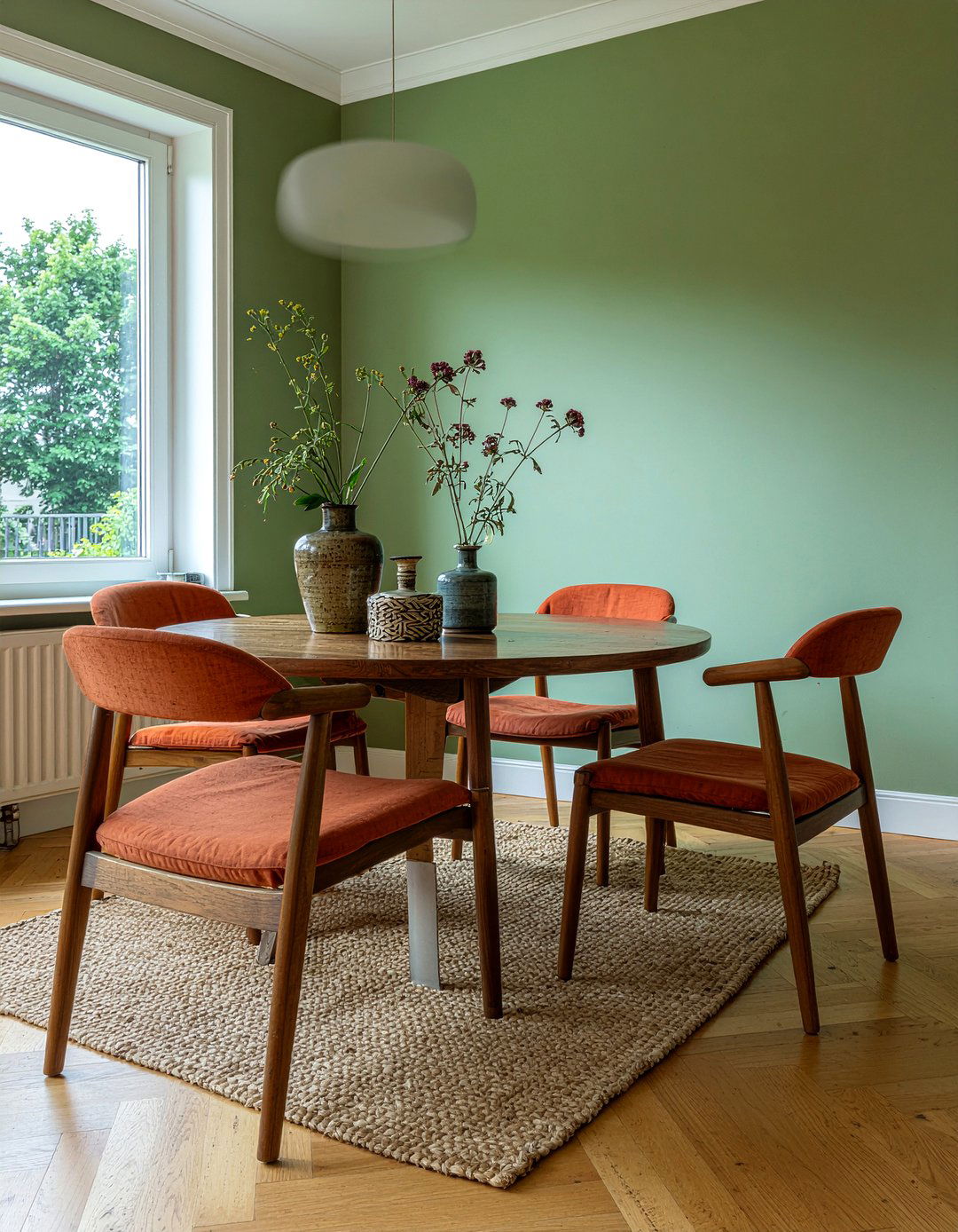 Burnt Orange And Olive Green - 30 burnt orange dining room ideas