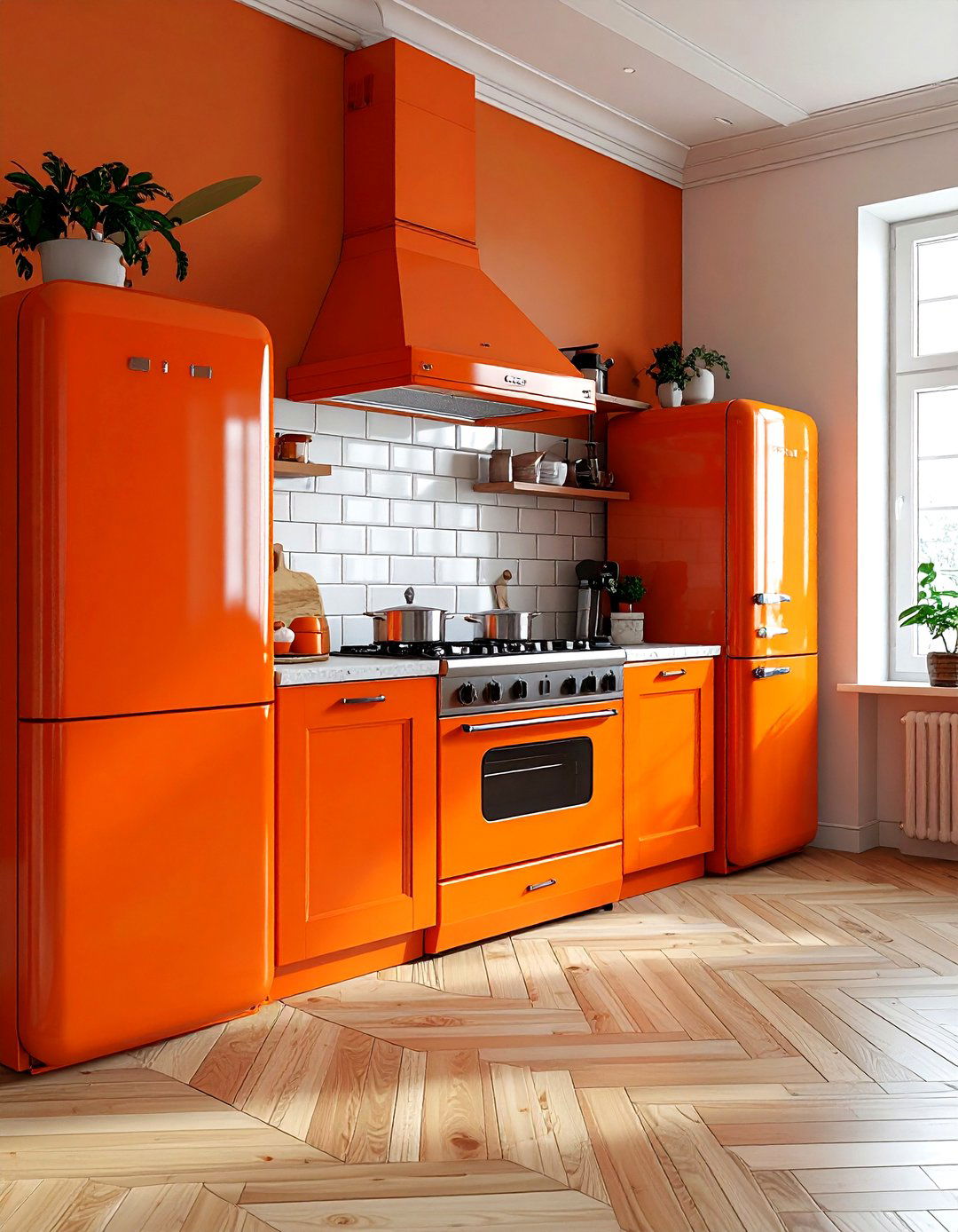 Burnt Orange Kitchen Appliances - 30 burnt orange kitchen ideas