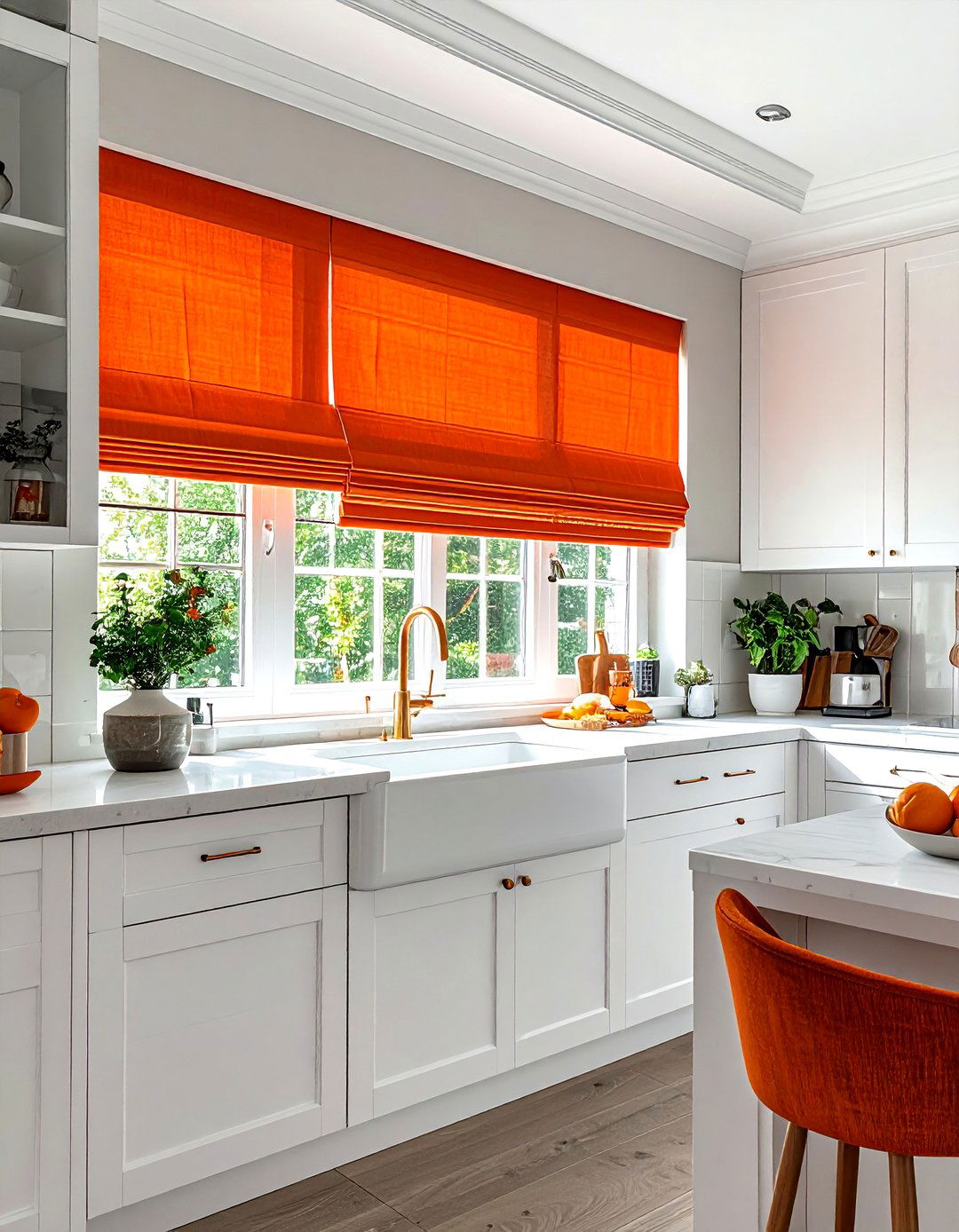 Burnt Orange Window Treatments - 30 burnt orange kitchen ideas
