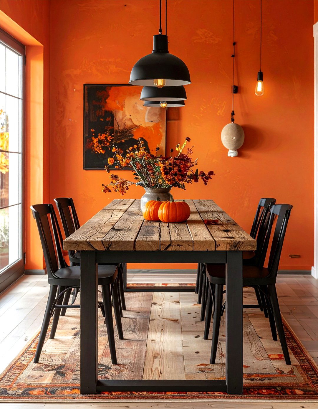 Burnt orange dining room - 30 dining room paint colors
