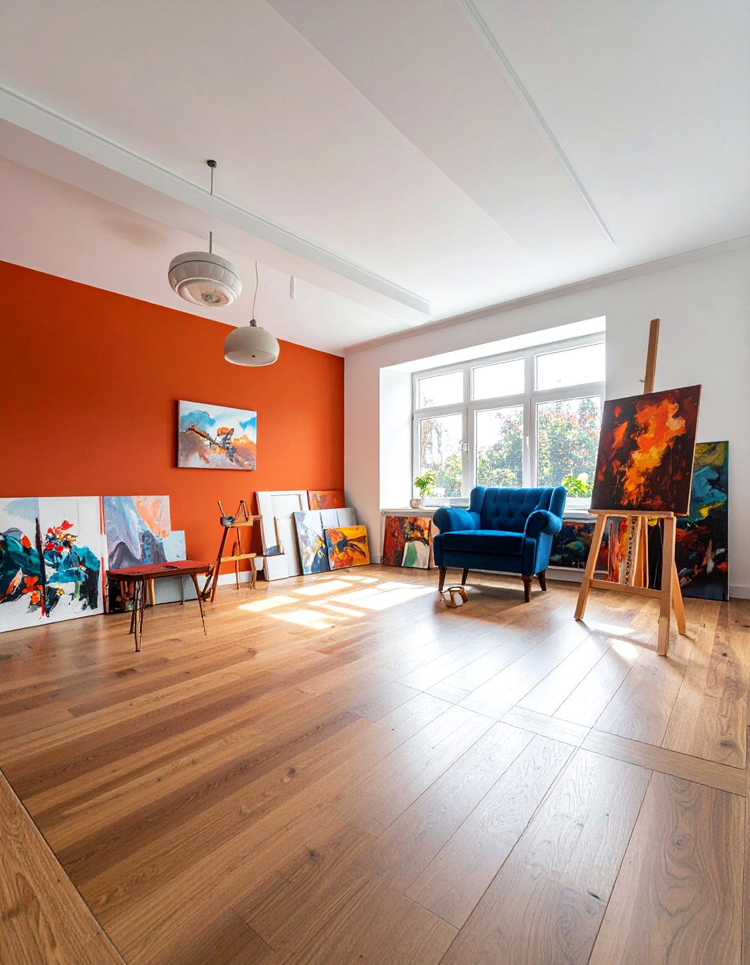 Burnt orange paint - 30 paint color ideas