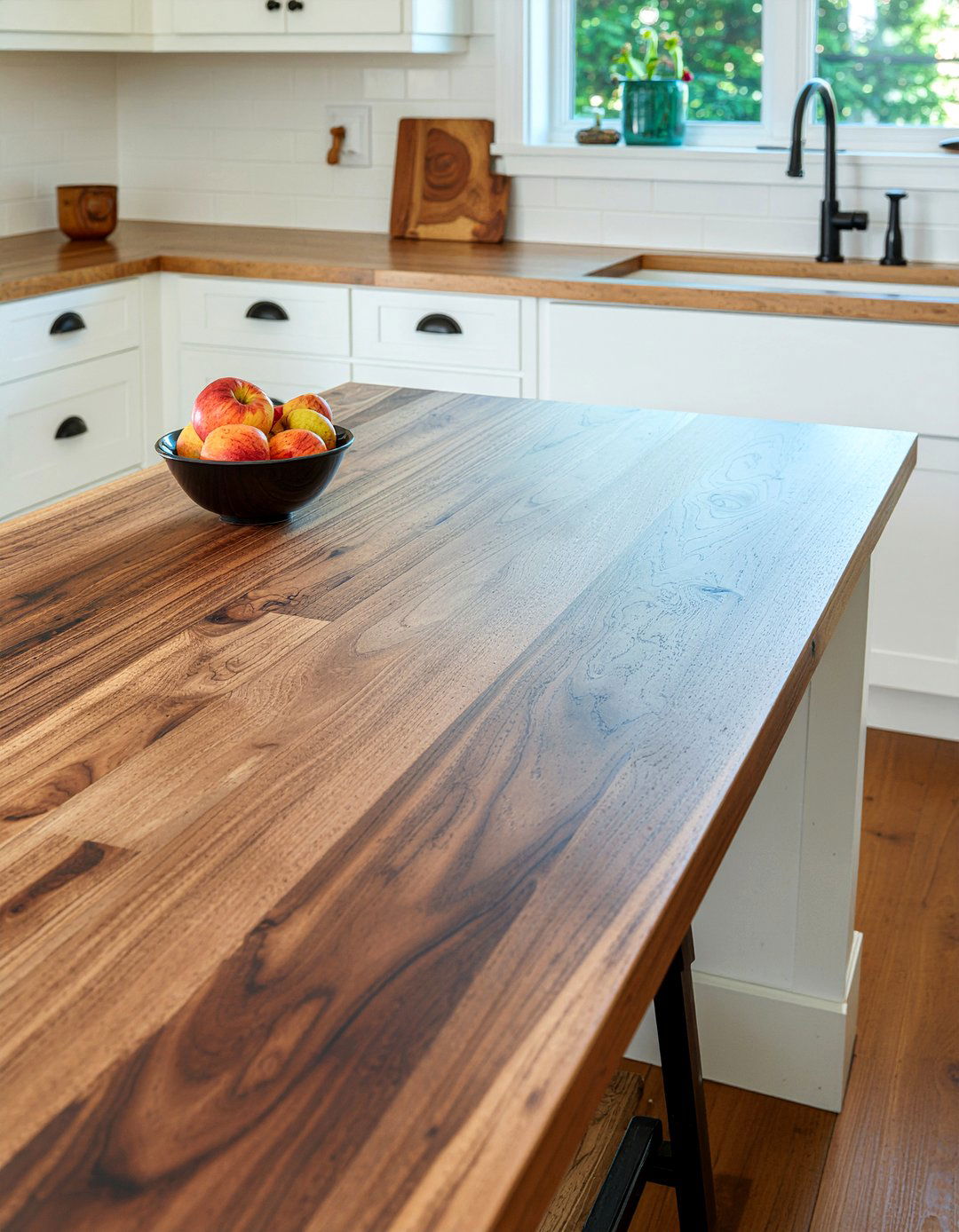 Butcher Block Countertop - 30 breathtaking kitchen ideas