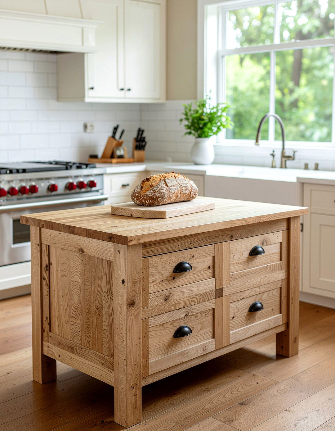 Butcher Block Countertops - 30 Fixer Upper kitchen ideas