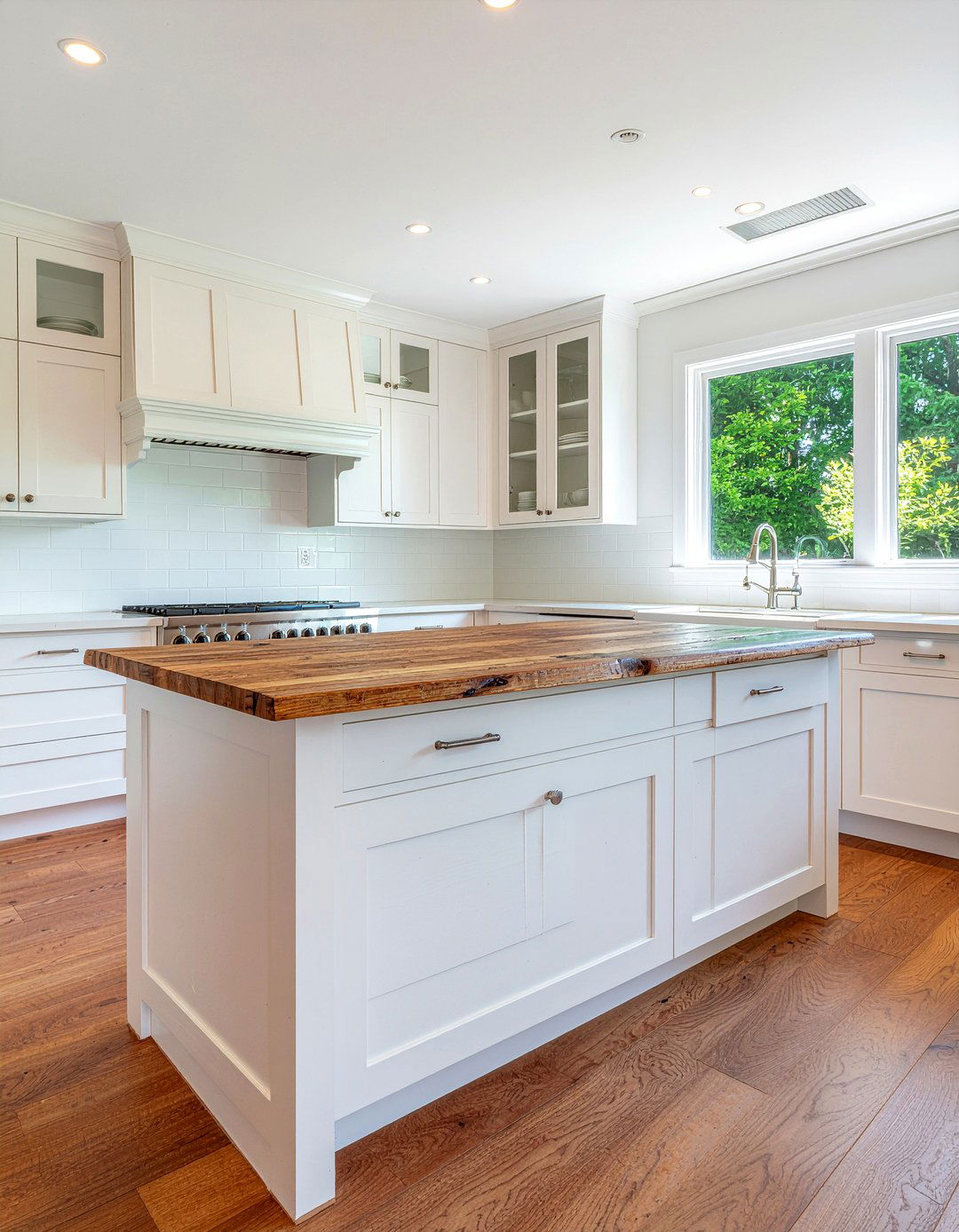 Butcher Block Countertops - 30 full kitchen remodel ideas