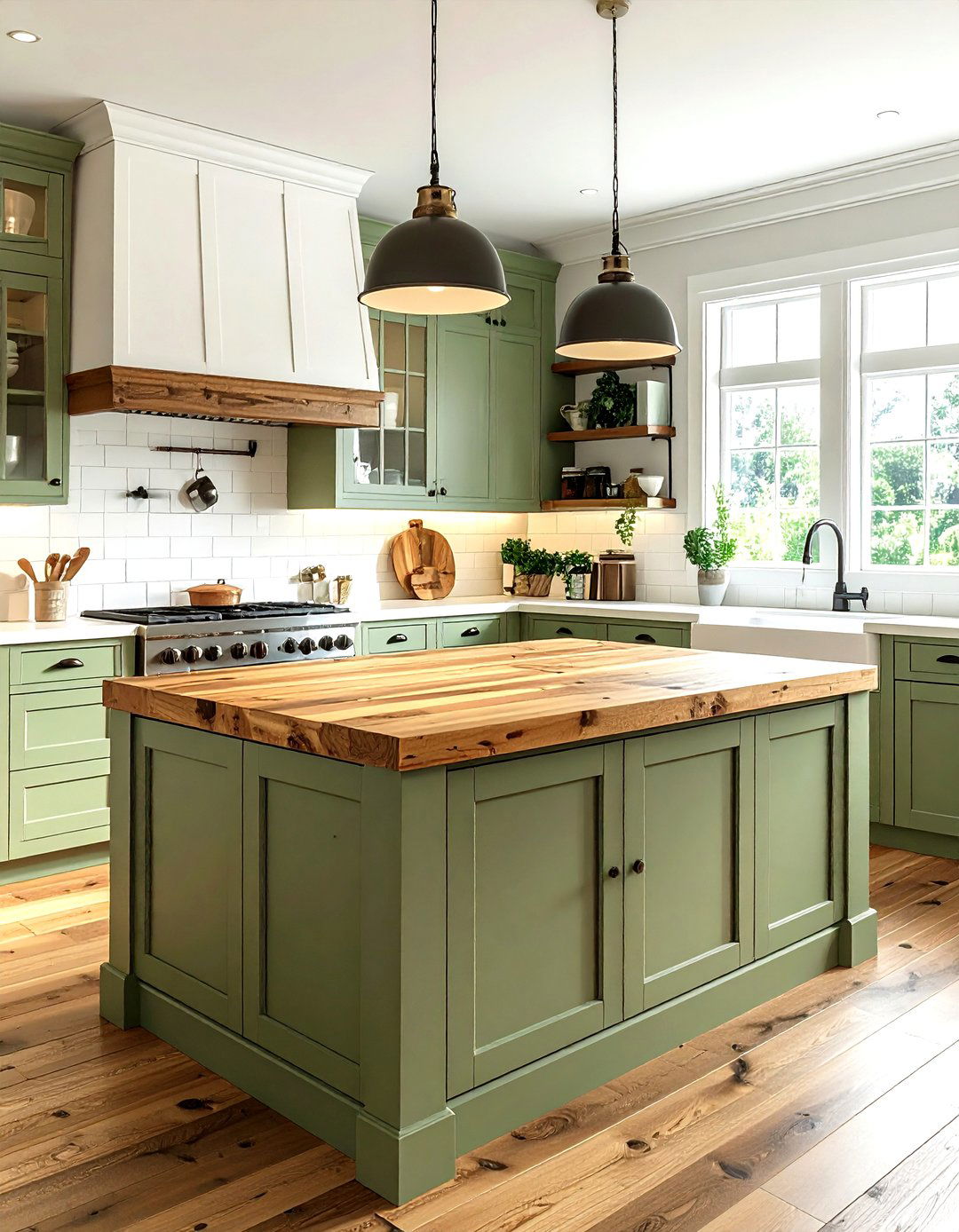 Butcher Block Countertops - 30 kitchen charm ideas