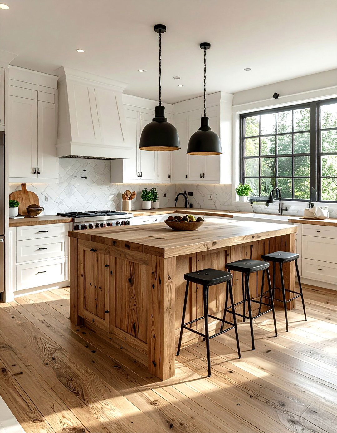 Butcher Block Countertops - 30 kitchen redesign ideas