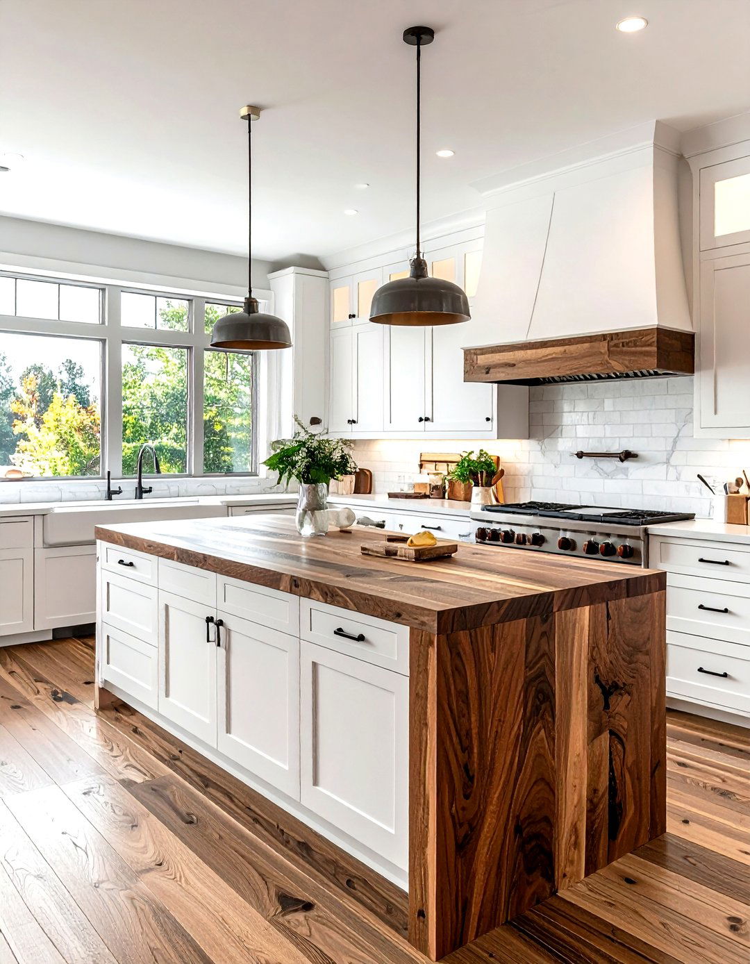 Butcher Block Island - 30 high-end kitchen ideas
