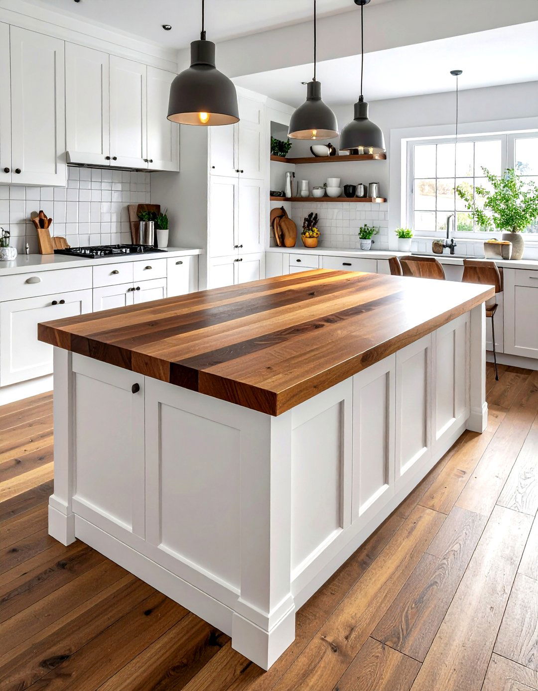 Butcher Block Island - 30 timeless kitchen ideas