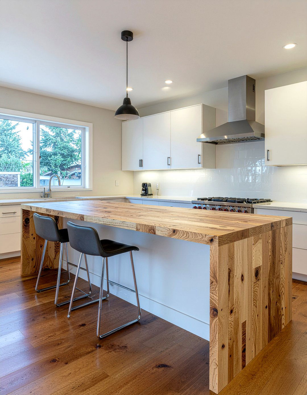 Butcher Block Island With Breakfast Bar - 30 butcher block kitchen island ideas