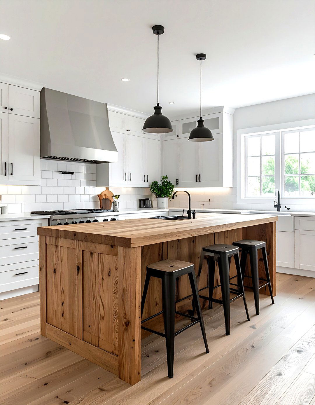 Butcher block kitchen - 30 stunning kitchen ideas