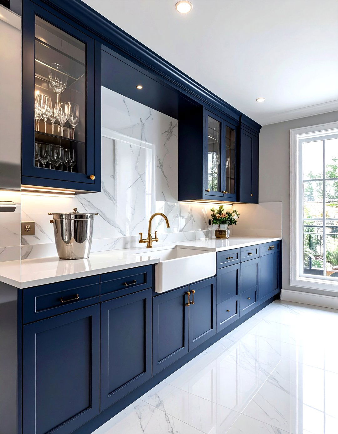 Butler Pantry Area - 30 kitchen alcove ideas