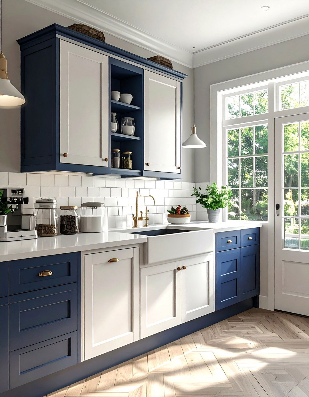 Butler Pantry Coffee Station - 30 kitchen coffee nook ideas